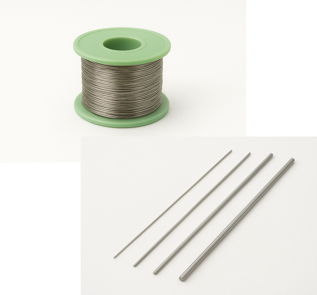 Consumabili per saldatura Laser e TIG