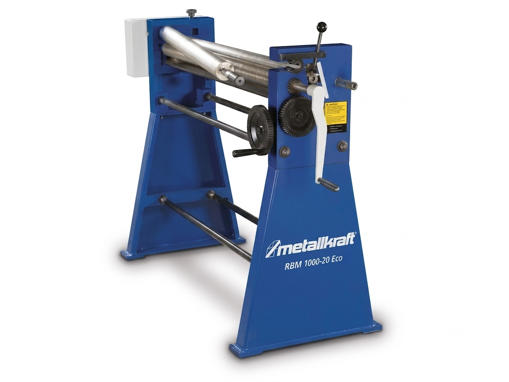 Calandra manuale per lamiera max 2mm RBM 1000-20 ECO