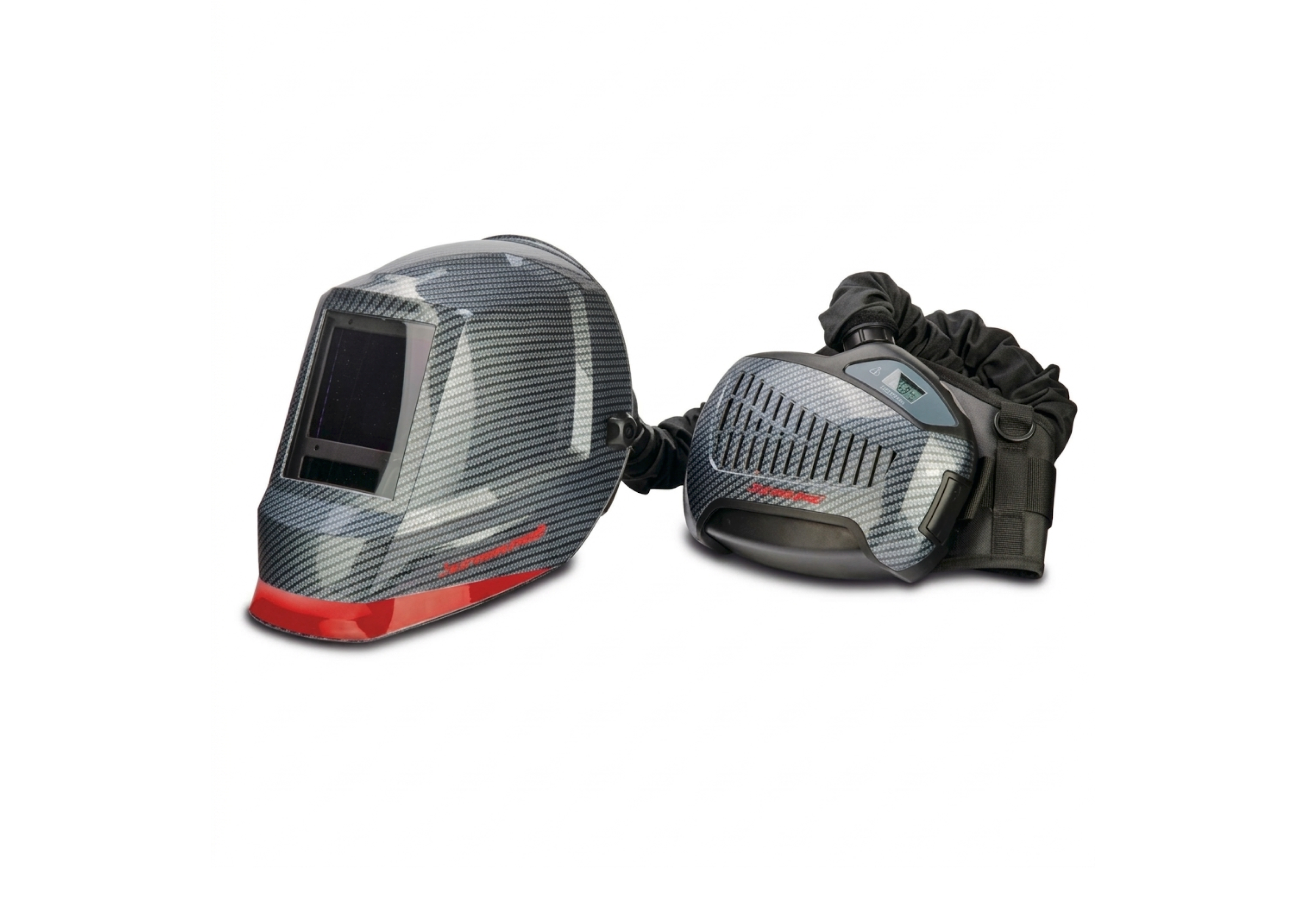 Casco per saldatura con sistema di filtraggio Varioprotect XXL-W TC AIR TH3