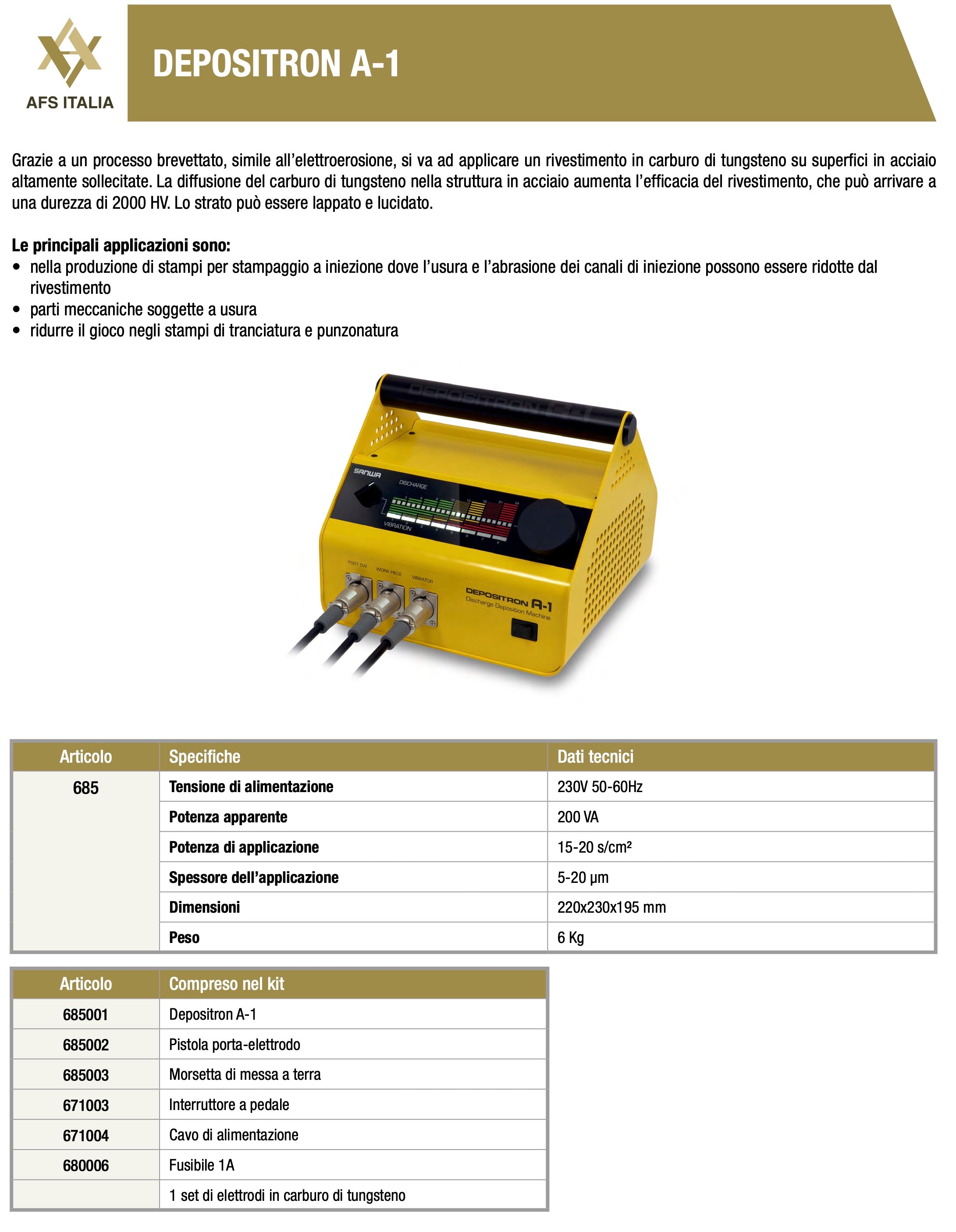 DEPOSITRON A-1