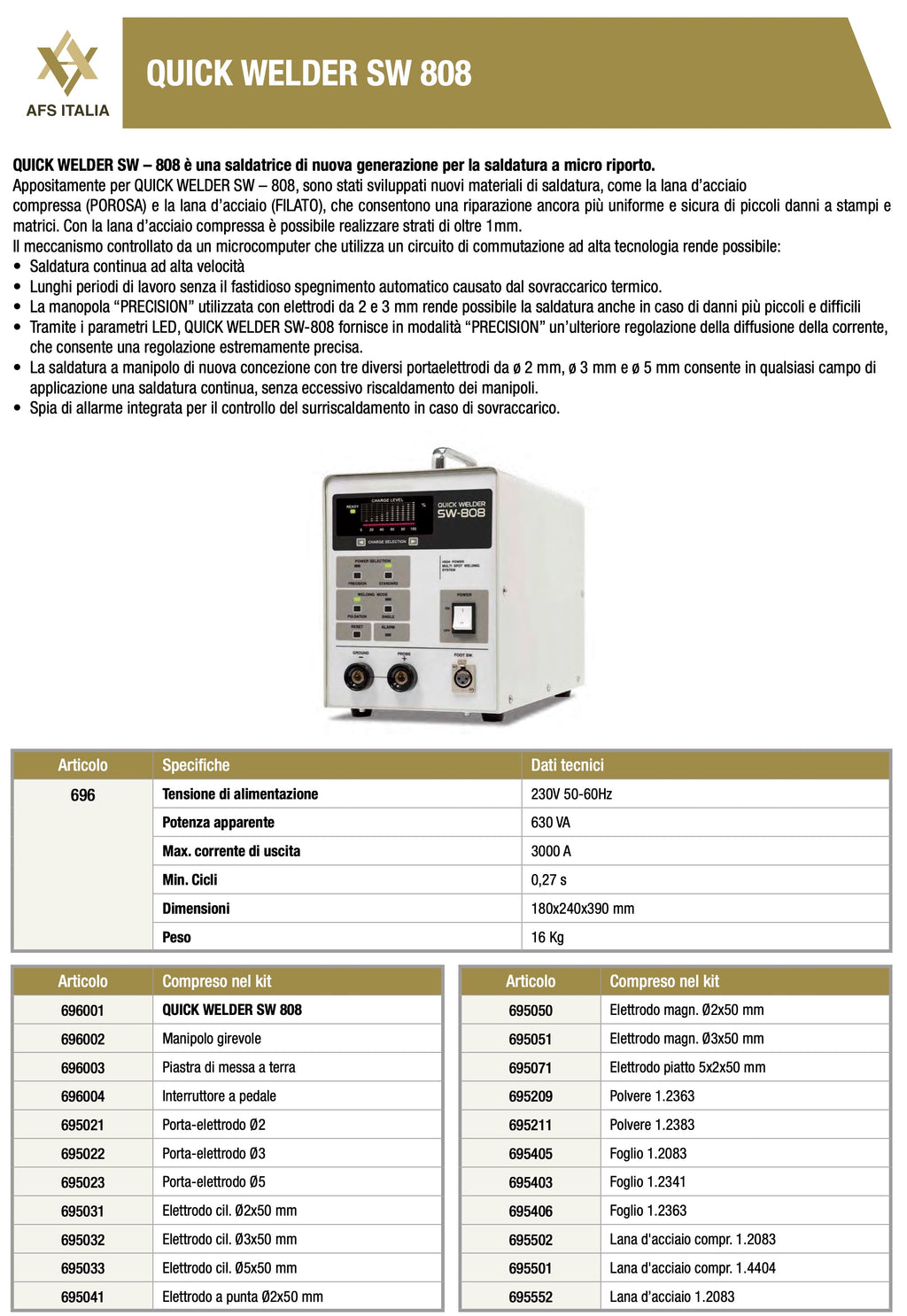 QUICK WELDER SW-808